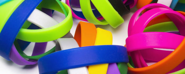 bracelets en silicone